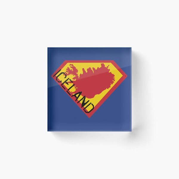 Item preview, SUPER ICELANDIC SHIELD - Freedom Is The Superpower -  SUPERHERO ICELAND spellout design designed and sold by pelagio.