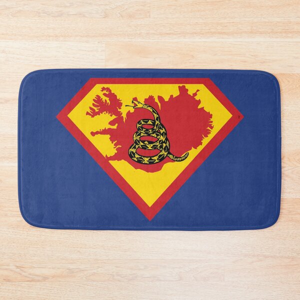 Item preview, ICELANDIC SHIELD - Freedom Is The Superpower - Gadsden Snake Flag - Dont Tread On Me SUPERHERO ICELAND design designed and sold by pelagio.