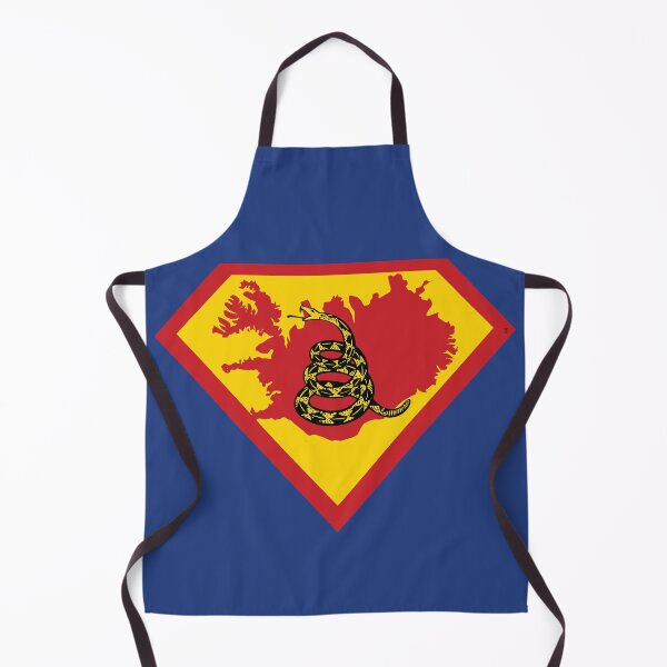 Item preview, ICELANDIC SHIELD - Freedom Is The Superpower - Gadsden Snake Flag - Dont Tread On Me SUPERHERO ICELAND design designed and sold by pelagio.