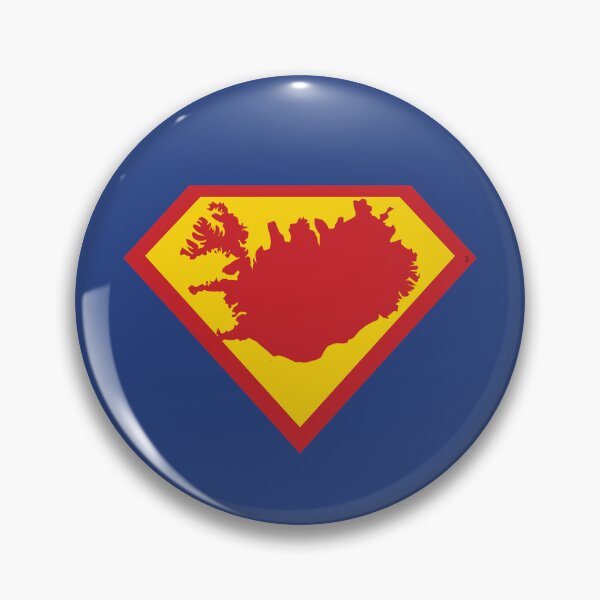 Item preview, SUPER ICELANDIC SHIELD - Freedom Is The Superpower -  SUPERHERO ICELAND  design designed and sold by pelagio.