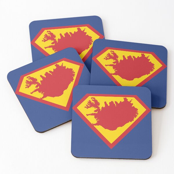 Item preview, SUPER ICELANDIC SHIELD - Freedom Is The Superpower -  SUPERHERO ICELAND  design designed and sold by pelagio.