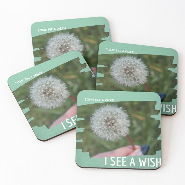 Item preview, Some See A Weed... I See A Wish designed and sold by StormCloudPhotography.