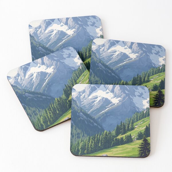 Item preview, "Blooming Landscape Escape" designed and sold by NelenaArt.
