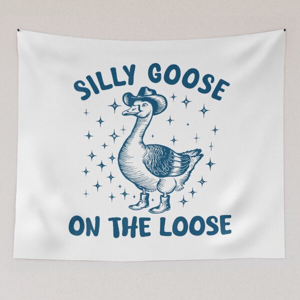 Item preview, Silly Goose On The Loose Retro designed and sold by FantasyFablesC.