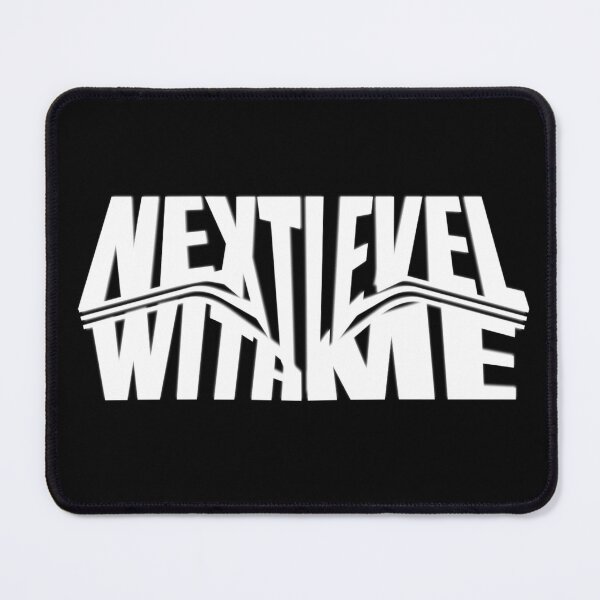 Item preview, Next Level with Me , Bold & Motivational Typography Design designed and sold by BasmaAtef.