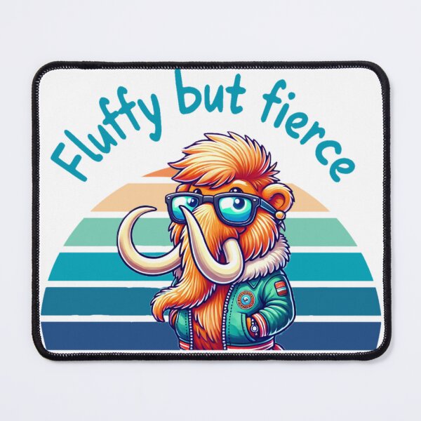 Item preview, Fluffy, cute, mammoth, woolly, fierce, ice age designed and sold by B-M-Store.