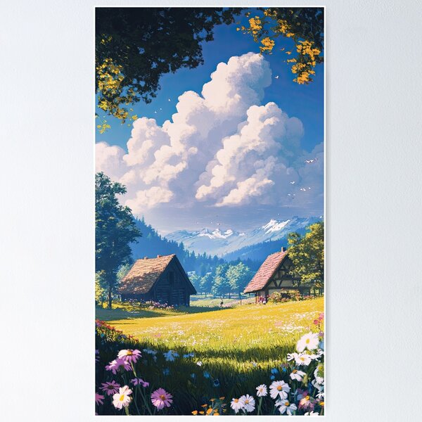Item preview, "Fields of Tranquility" designed and sold by NelenaArt.