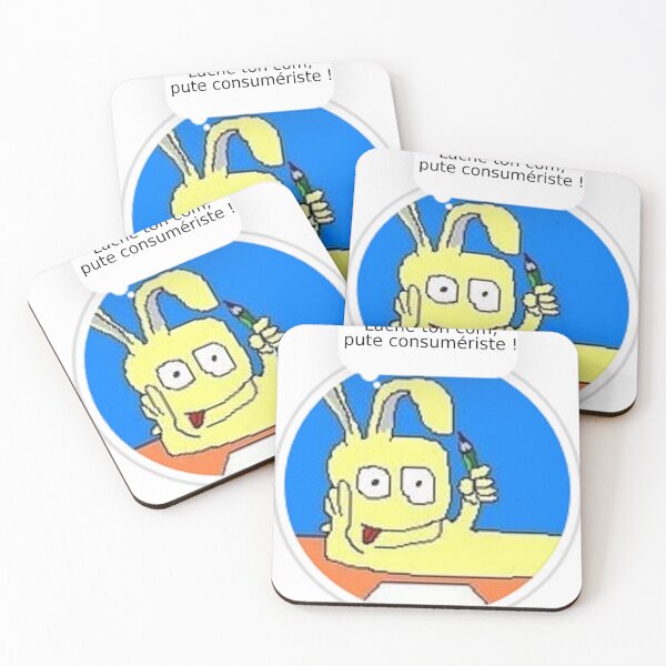 Drop your comment, consumerist whore! Coasters (Set of 4)