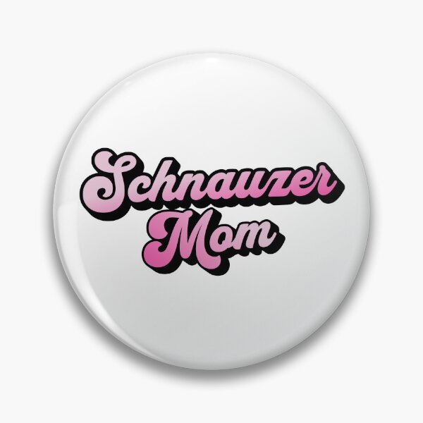 Item preview, Schnauzer Mom Retro Vintage Summer Gift designed and sold by Guarddogdrive.
