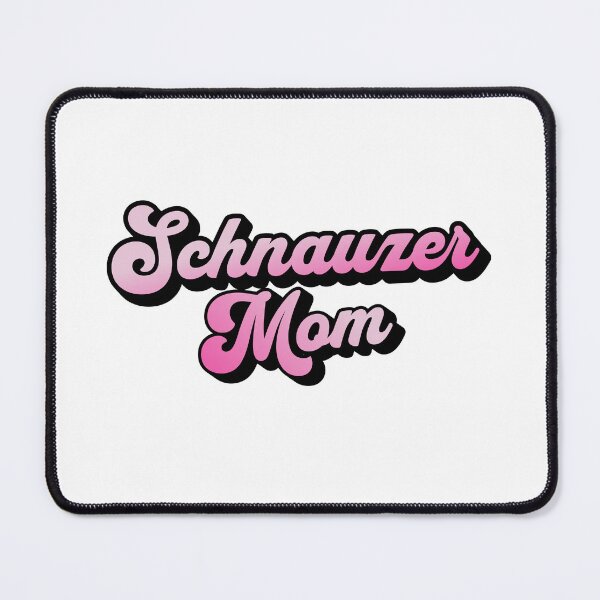 Item preview, Schnauzer Mom Retro Vintage Summer Gift designed and sold by Guarddogdrive.