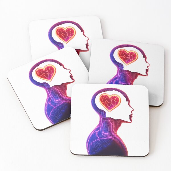 Item preview, Neon Mind & Heart – Cybernetic Love Fusion designed and sold by Chroma Myst.