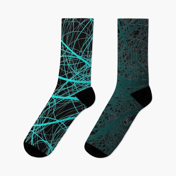 Item preview, Linear Abstract2 - Blue Green designed and sold by SirkDesignsLtd.