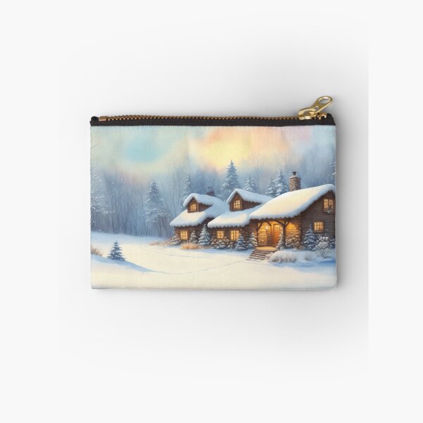 Item preview, Cozy Retreat in a Winter Wonderland designed and sold by Delemore Art.