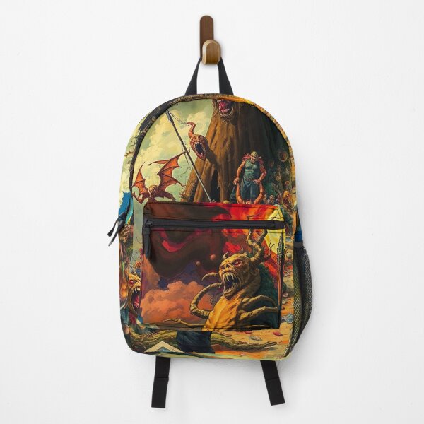 Item preview, The Dark Castle od Satan in Hell a Hellscape cool design designed and sold by Vintage Designs +.