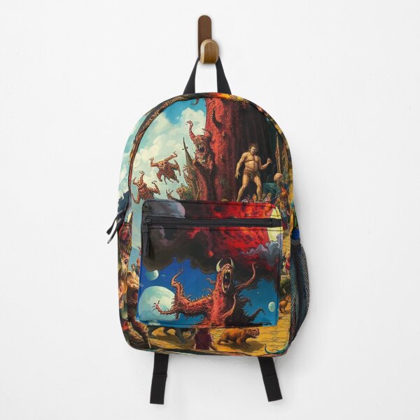 Item preview, The Dark Castle of Satan in Hell a Hellscape cool design designed and sold by Vintage Designs +.