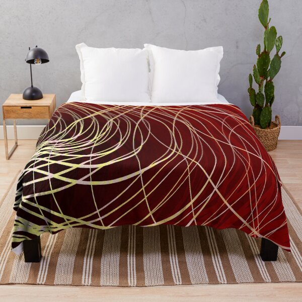 Item preview, Complex Swirl-Golden Red designed and sold by SirkDesignsLtd.