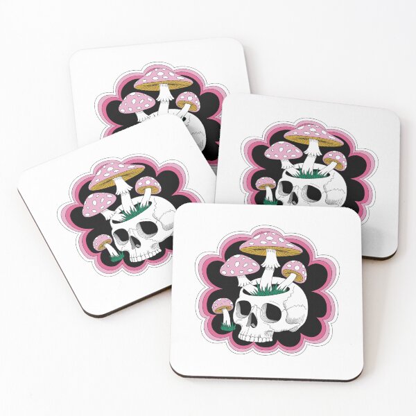 Item preview, Skull and Mushrooms: Life from Decay designed and sold by RoxyBlazeArt14.