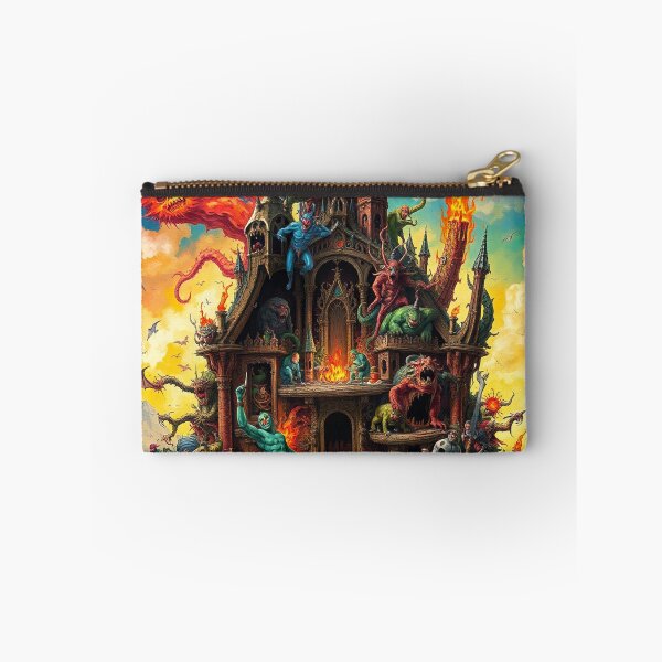 Item preview, The Dark Castle of Satan in Hell a Hellscape cool design designed and sold by Vintage Designs +.