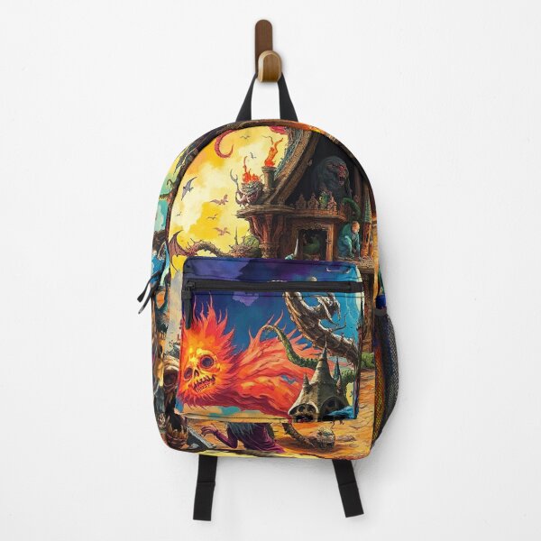 Item preview, The Dark Castle of Satan in Hell a Hellscape cool design designed and sold by Vintage Designs +.