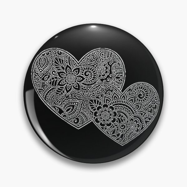 Item preview, Two filigree connected hearts designed and sold by AnnabellaRh.