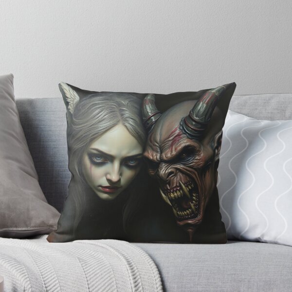 Item preview, Angel and Demon painting designed and sold by Vintage Designs +.