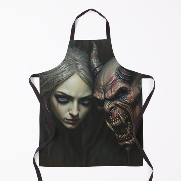 Item preview, Angel and Demon painting designed and sold by Vintage Designs +.
