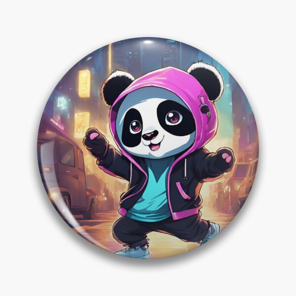 Item preview, Neon Beat Panda designed and sold by BeeStylishTees.