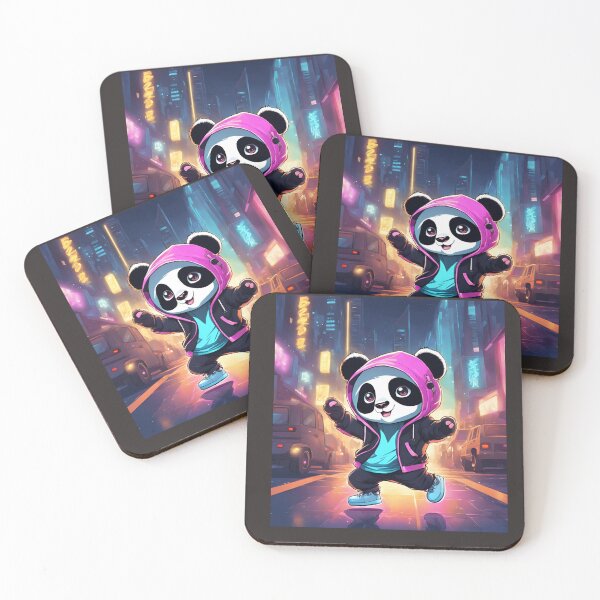 Item preview, Neon Beat Panda designed and sold by BeeStylishTees.