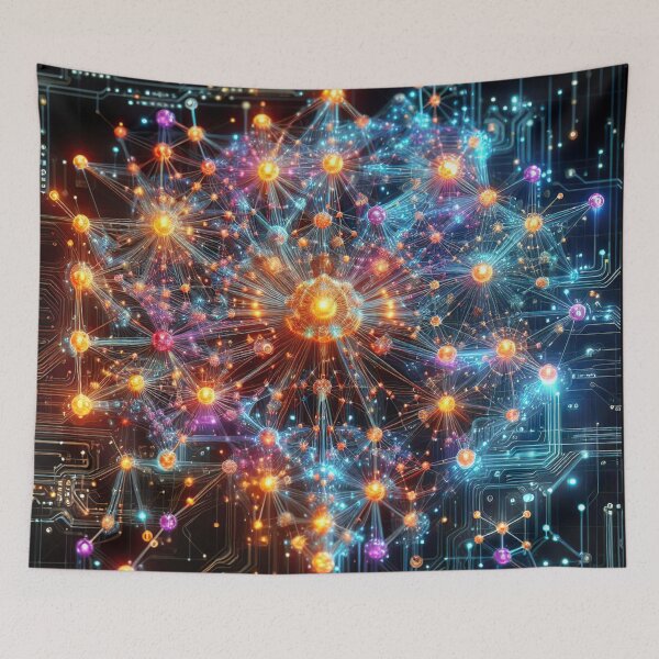 Item preview, neural network designed and sold by nature. electrified..