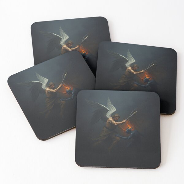 Item preview,  Angel and Demon painting designed and sold by Vintage Designs +.