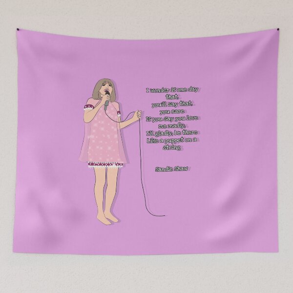 Item preview, Sandie Shaw Puppet designed and sold by GemimaRosaArt.