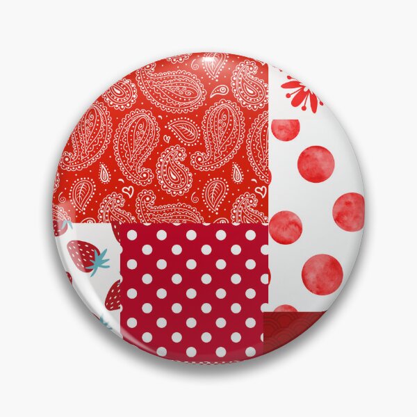 Item preview, Red and White Pattern Collection  designed and sold by SheilasDigitalStudio.