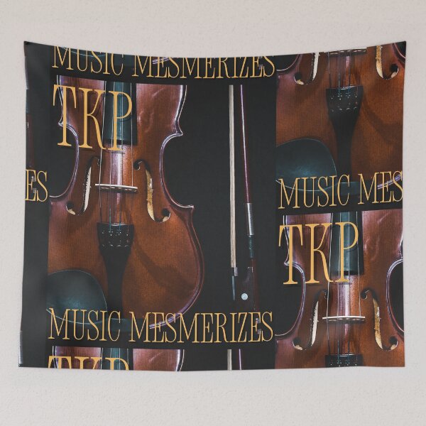 Item preview, TKP Dramatic Violin Musical Instrument Color Photo Design designed and sold by EarthArtDesigns.