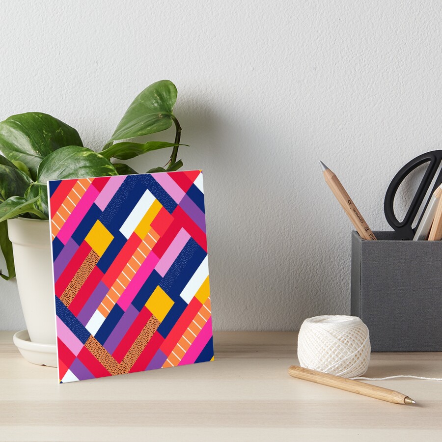 Item preview, Art Board Print designed and sold by CocosAbstract.