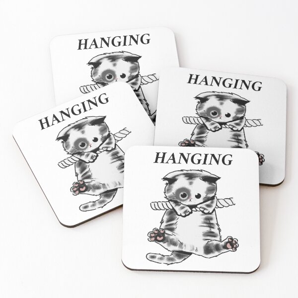 Item preview, Hanging B&W Cat designed and sold by PB-Sandwich.