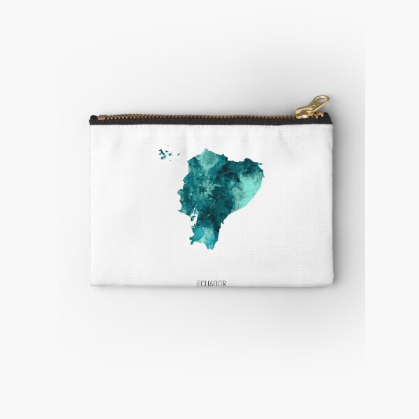 Item preview, Ecuador Watercolor Map designed and sold by ArtPrints.