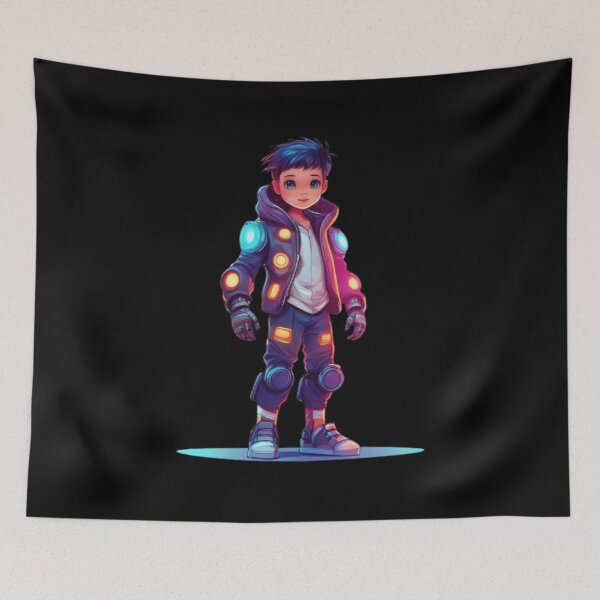 Item preview, Futuristic kid  designed and sold by Chiknook.