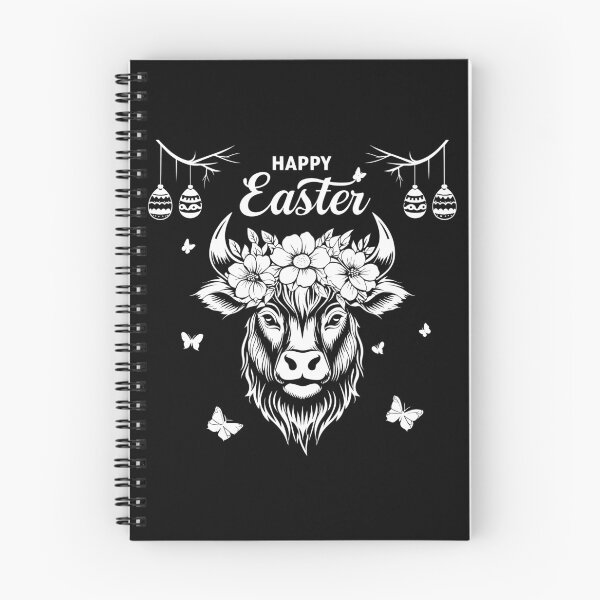 Item preview, Highland Easter Cow designed and sold by FreshArtFusion.