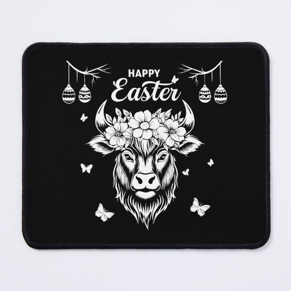 Item preview, Highland Easter Cow designed and sold by FreshArtFusion.