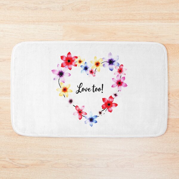 Item preview, Love Heart Flower Wreath - Romantic Floral Design designed and sold by Dakson Design - Fantasy Art.