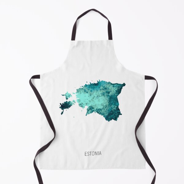 Item preview, Estonia Watercolor Map designed and sold by ArtPrints.