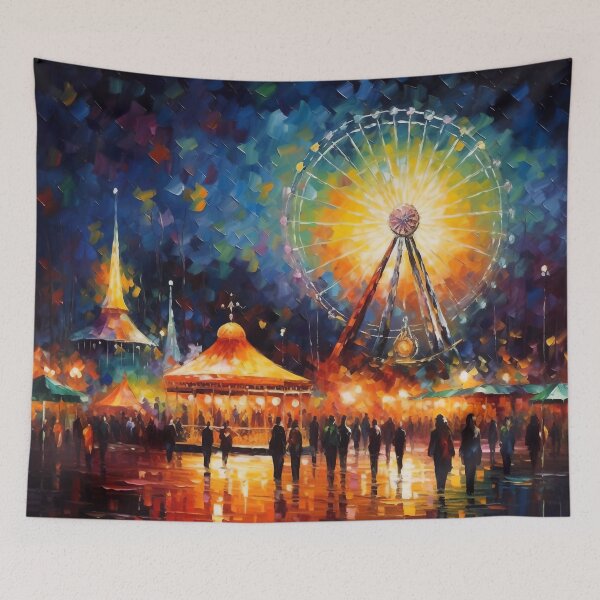Item preview, Night at the Fair designed and sold by MedusaPrintArt.