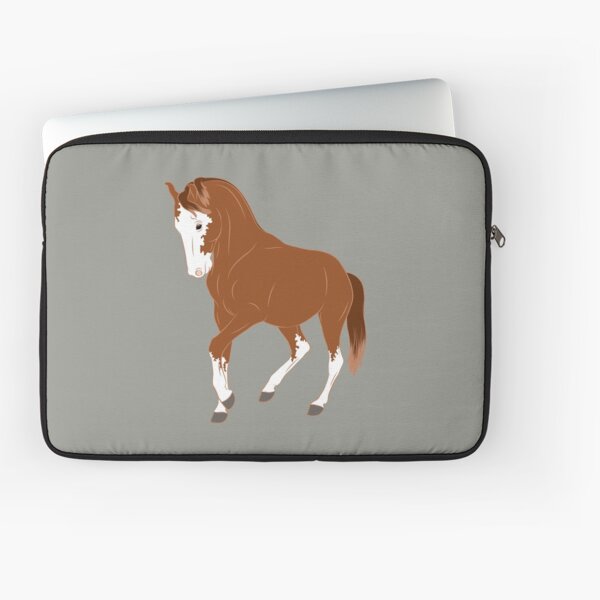 Aperçu de l'œuvre Cheval Marwari, cheval alezan, cheval aux oreilles recourbées, races de chevaux d'Inde créée et vendue par WebEquitation®.