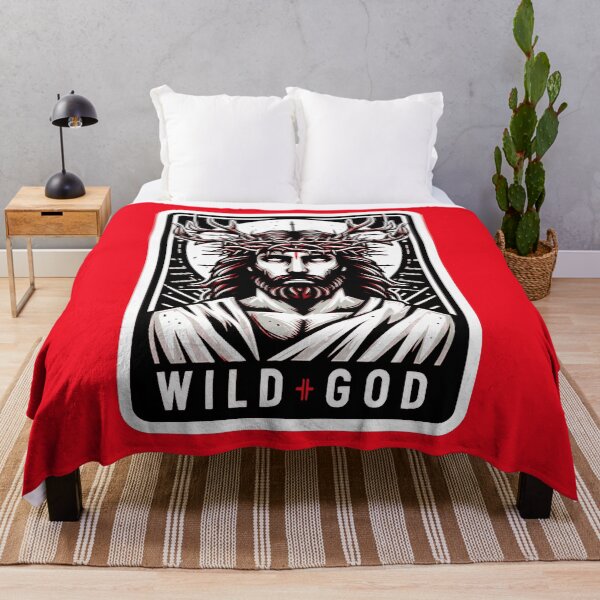 Item preview, Wild God - Jesus Christ of the Wilderness designed and sold by NuminousYes.