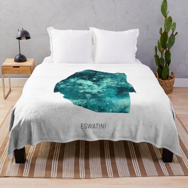 Item preview, Mapa de acuarela de Eswatini designed and sold by ArtPrints.