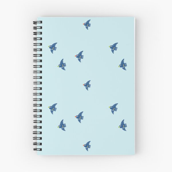 Item preview, Little birds in the sky on light blue designed and sold by KOUZZA.