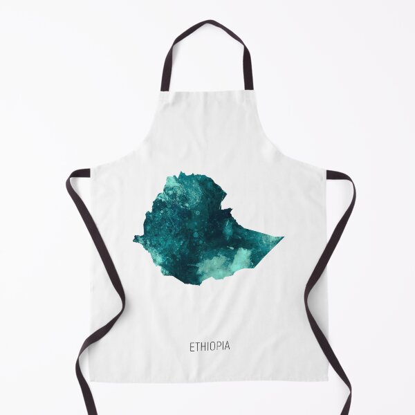 Item preview, Ethiopia Watercolor Map designed and sold by ArtPrints.