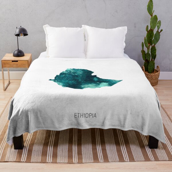 Item preview, Ethiopia Watercolor Map designed and sold by ArtPrints.