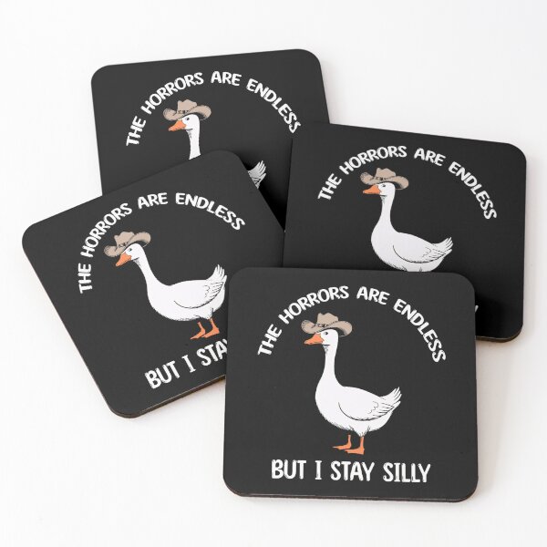Item preview, The Horrors Are Never Ending Yet I Remain Silly Goose designed and sold by FantasyFablesC.