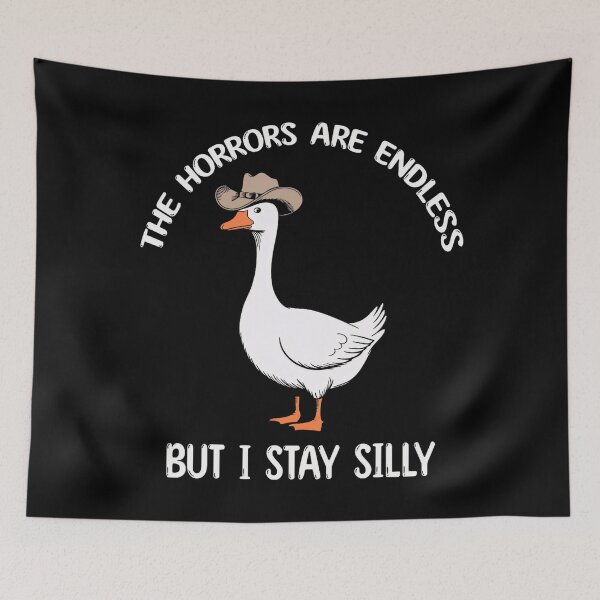 Item preview, The Horrors Are Never Ending Yet I Remain Silly Goose designed and sold by FantasyFablesC.